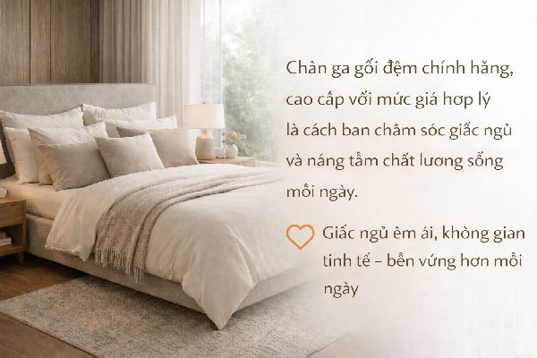 chăn ga gối đệm chính hãng