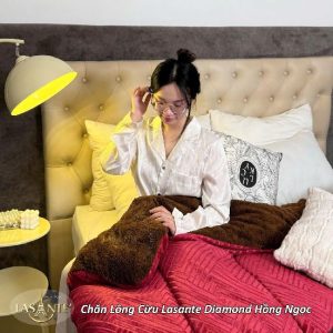 Chăn lông cừu Diamond