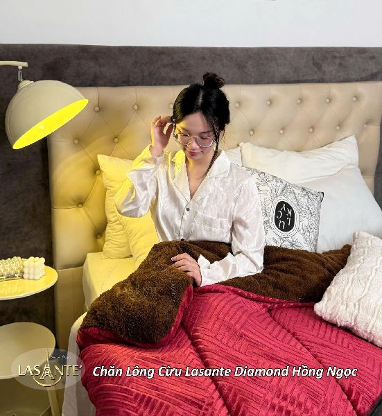 Chăn lông cừu Diamond Chăn lông cừu Diamond