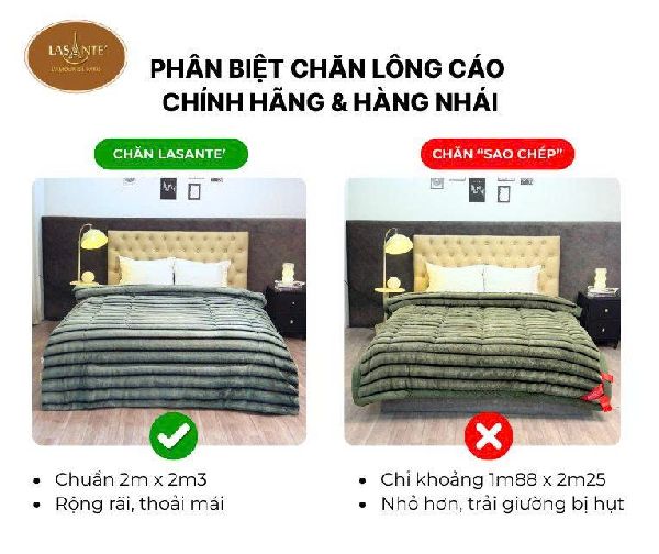 Phân Biệt Chăn Celine Lasante