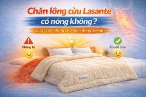chăn lông cừu có nóng không