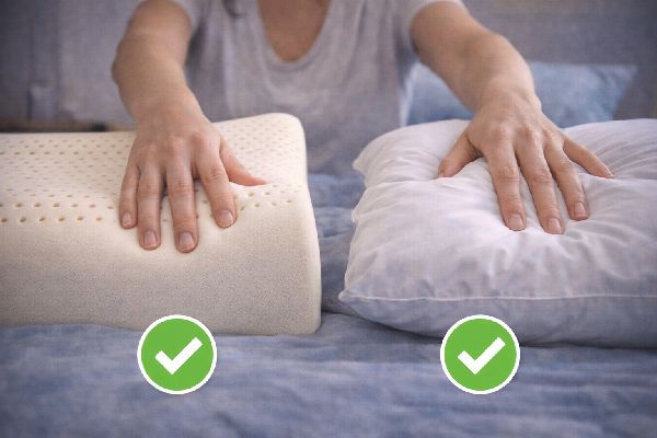 gối cho người đau cổ vai gáy