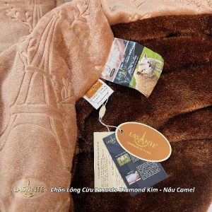 Chăn lông cừu diamond kim