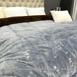 Chăn lông cừu diamond kim